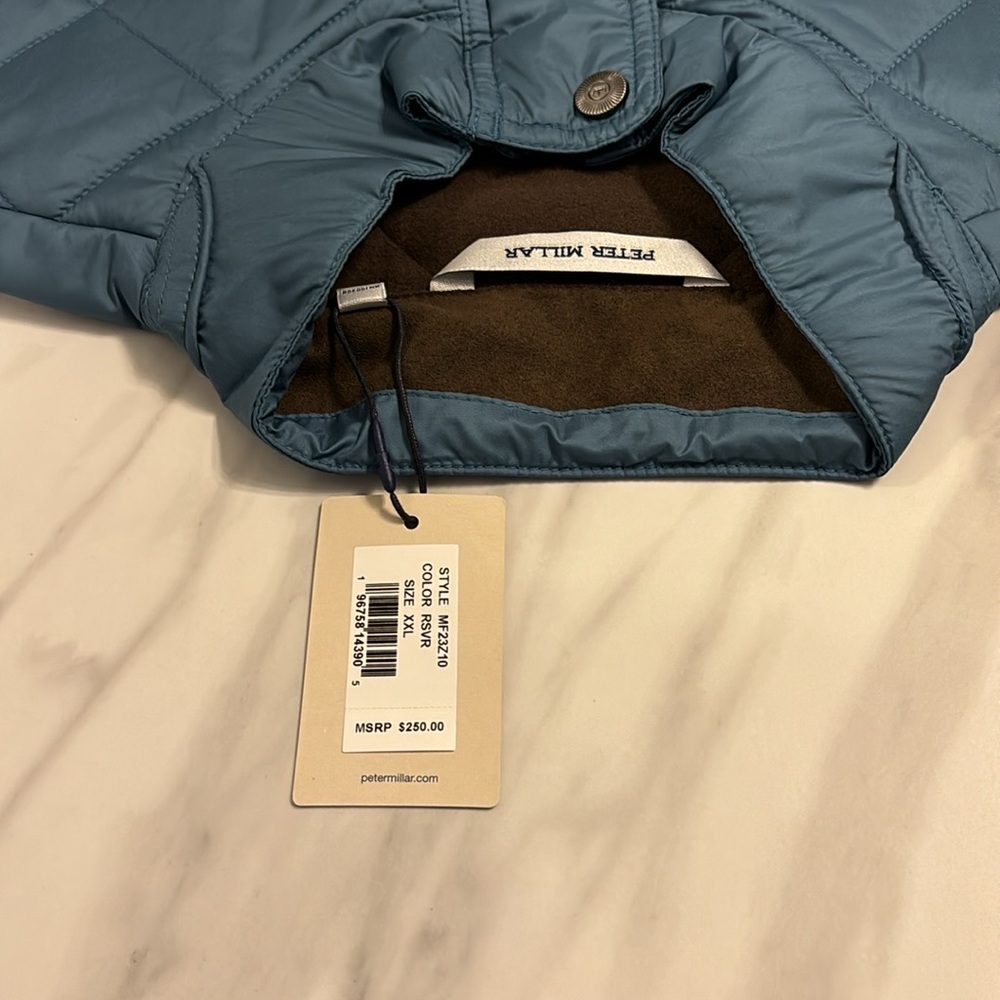 Men’s Peter Millar Norfolk Quilted Bomber Jacket - Picture 4 of 5